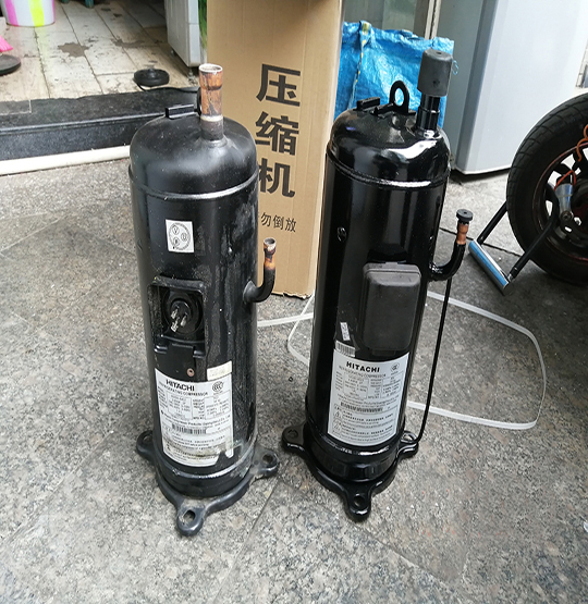 泰山中央空调压缩机的更换维修